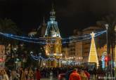 Encendido luces navidad y beln municipal