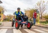 Las entidades de discapacidad visitan el Parque de Educación Vial