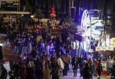 Mercado de Navidad en el espacio Plaza Mayor del Muelle Alfonso XII