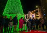 Inauguración de la decoración e iluminación navideña en la Alameda de San Antón