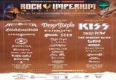 Distribución por días del Rock Imperium Fest