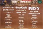 Distribución por días del Rock Imperium Fest
