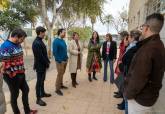 Visita de la alcaldesa Noelia Arroyo al colegio Atalaya