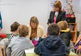 Visita de la alcaldesa Noelia Arroyo al colegio Atalaya