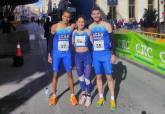 Deportistas del UCAM Atletismo Cartagena