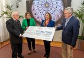 El Ayuntamiento y la Autoridad Portuaria hacen entrega de una subvención de 100.000 euros para rehabilitar la Basílica de la Caridad