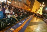 4.000 raciones de roscn gigante de reyes se han repartido en la plaza del Ayuntamiento