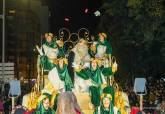 La Cabalgata de Reyes Magos ms multitudinaria recorre las calles de Cartagena 