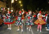 La Cabalgata de Reyes Magos ms multitudinaria recorre las calles de Cartagena 