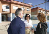Visita a los colegios de Irene Ruiz