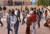 Alumnos del CEIP Anibal durante la jornada