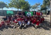 Izado de bandera en el Colegio Miralmonte