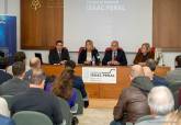 La alcaldesa clausura la Jornada de Resiliencia de la Industria en la Regin de Murcia en la Cmara de Comercio de Cartagena