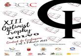Cartel del XIII Trofeo Optimist Ciudad de Cartagena