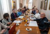Reunión del Consejo de Administración de Cartagena Alta Velocidad y su posterior comparecencia a medios de comunicación