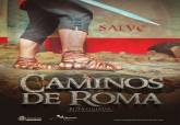 Cartel de la ruta 'Caminos de Roma'