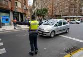 Se están haciendo cortes de tráfico preventivos tanto en la calle Juan Fernández como en Príncipe de Asturias
