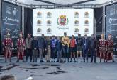 Llegada de la Vuelta Ciclista a la región al Parque Torres