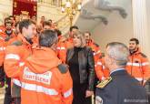 Visita al Palacio Consistorial de los bomberos