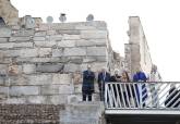 Visita de Ferran Adri al Teatro Romano