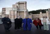 Visita de Ferran Adri al Teatro Romano