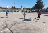 Programa ADE, hockey en línea en el CEIP Vicente Ros