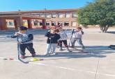 Programa ADE, hockey en línea en el CEIP Vicente Ros