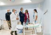 Visita a las obras de renovación de los quirófanos del hospital del Rosell