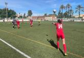 Homenaje a la categora femenina de la Liga comarcal de ftbol base por el Da Internacional de la Mujer