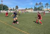 Homenaje a la categora femenina de la Liga comarcal de ftbol base por el Da Internacional de la Mujer