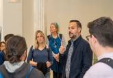 Recepción a jóvenes europeos del programa Erasmus+ en el Palacio Consistorial