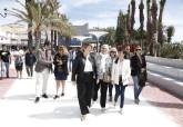 Visita a la renovada Plaza Bohemia en La Manga