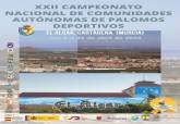 El Algar acoger XXXI Campeonato de Espaa Juvenil de Palomos Deportivos y el Nacional de Comunidades Autnomas 