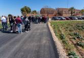 El Ayuntamiento ejecuta unas obras de mejora de los accesos al colegio de La Puebla para hacerlo más seguro