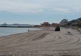 Puesta a punto de las playas de cara a las vacaciones de Semana Santa