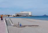 Puesta a punto de las playas de cara a las vacaciones de Semana Santa