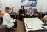 Reunin de la alcaldesa con presidenta de la UCAM