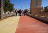 El Ayuntamiento acaba una zona de calistenia en Espacio Algameca y prepara otra en Nueva Cartagena