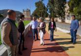 El Ayuntamiento acaba una zona de calistenia en Espacio Algameca y prepara otra en Nueva Cartagena