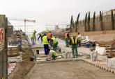 Avance de las obras en el Parque Arqueol�gico del Molinete