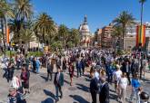 Salida y procesión de la Virgen de la Caridad por el 300 aniversario de su llegada a Cartagena