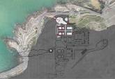 Planos del anteproyecto de la Batería de San Leandro, remitido a contratación