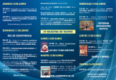 Programa de la Semana Cultural de Vista Alegre