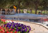La réplica a escala real del prototipo del submarino de Isaac Peral, que ya se instaló en el centro de Madrid, está en la plaza Juan XXIII con motivo de Mucho Más Mayo y La Noche de los Museos