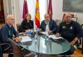 Video conferencia con el presidente de la CARM para la coordinacin de medidas con vistas a las lluvias