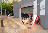 Incidencias por las fuertes lluvias en Cartagena