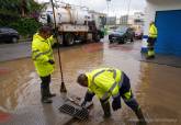 Incidencias por las fuertes lluvias en Cartagena