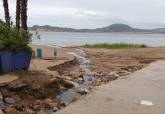 Arrastres de arena y desplazamiento de mobiliario en el litoral