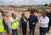La alcaldesa de Cartagena y el presidente de la Comunidad Autónoma se han reunido para hacer un balance de las lluvias