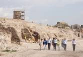 Visita de la alcaldesa a las obras del Molinete